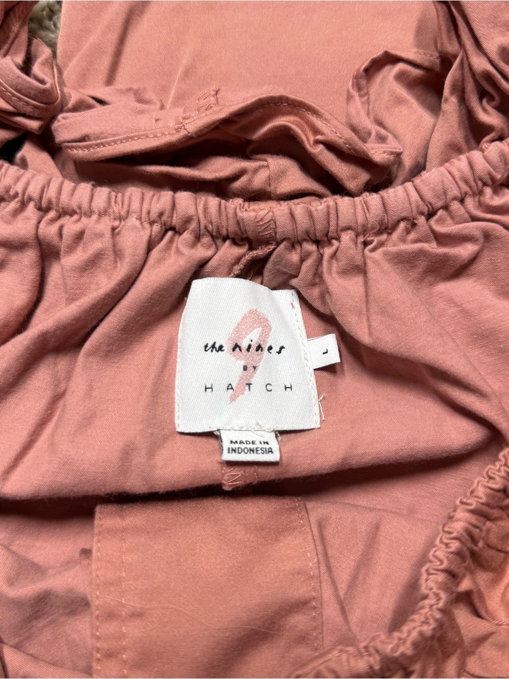 The Nines by Hatch Blush Pink Maternity Jumpsuit - Picture 5 of 6